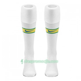 Brazil Svjetsko prvenstvo 2018 Sportske Čarape Domaći Bijela